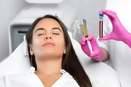 Growth Factor Infusion Hair Restoration Centre in Chennai Picture of growth factor infusion therapy applied to scalp to stimulate natural hair regrowth